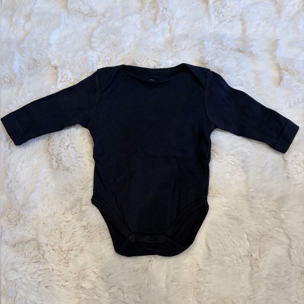 Leveret Black Kids One Piece